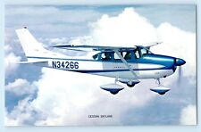 Cessna Anniversary Fleet Skylane Model 182 Plane  Oversized Large Postcard C1 picture