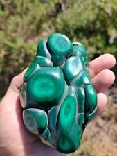 592G High Quality Polyocular Malachite Glossy Mineral Specimen picture