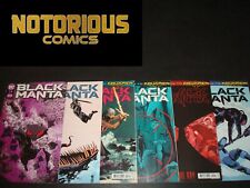 Black Manta 1-6 Complete Comic Lot Run Set Aquamen DC Collection picture