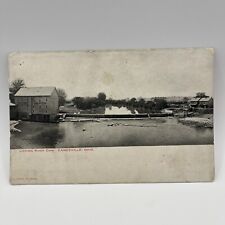 Licking River Dam, Zanesville, Ohio Postcard picture