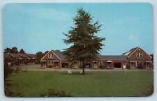 Postcard MD Berwyn Maryland Stewart's Modern Brick Cottages c1950s X8 picture