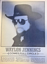 1989 Country Western Music Performer Waylon Jennings picture