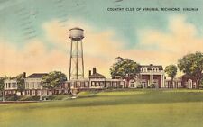 Country Club of Virginia - Richmond, Virginia Linen Postcard picture