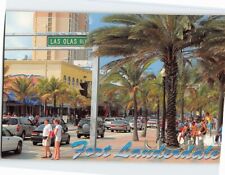 Postcard The main intersection along Fort Lauderdale Beach, Fort Lauderdale, FL picture