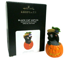 Hallmark 2021 Black Cat Antics Mischievous Kittens Series Special Ed Keepsake picture