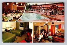Bakersfield CA-California Hyatt Lodge & Sands Inn, Antique Vintage Postcard picture