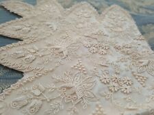 Antique Hand Embroidered Embroidery Lace Collar picture