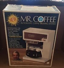 vintage joe dimaggio mr.coffee maker with box AND CORD TAG picture