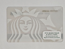 2014 Starbucks RARE MERMAID SIREN Special Edition White Gift Card New 6107   HHH picture