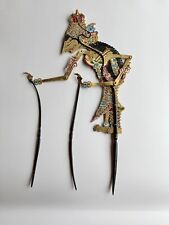 Antique Wayang Kulit Indonesian Theatre Shadow Puppet 20” picture