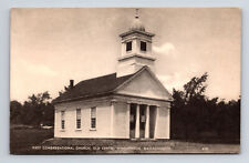 First Congregational Church Old Centre Winchendon Mass MA PHOTOLUX Postcard picture