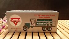 CONOCO 1925 KENTWORTH STAKE TRUCK BANK Limited Edition #7 1993 NEW picture