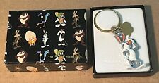Vintage 1996-97 Warner Bros Looney Tunes Bugs Bunny Keychain In Original Box picture