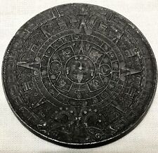 CALENDARIO AZTECA Y PIEDRA DEL SOL MEDALLION Aztec Calendar Medal Big Coin picture