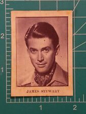 1938 SOBRE CINE FILM MOVIE STARS CARD JAMES JIMMY STEWART picture