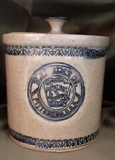 HJ Heinz Apple Butter Crock Dual Labels 1983 Limited Edition Signed stoneware picture