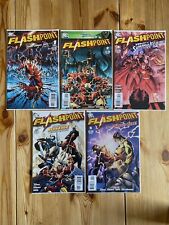 Flashpoint 1-5 Complete 2011 DC Comics- THE FLASH - 1st Thomas Wayne Batman picture