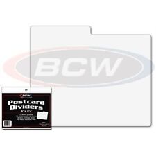 20X BCW Postcard Dividers picture