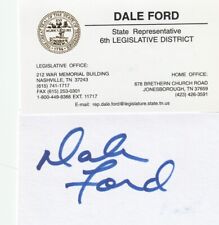 FORMER MLB UMPIRE & TENNESSEE STATE REP DALE FORD SIGNED BUSINESS CARD picture