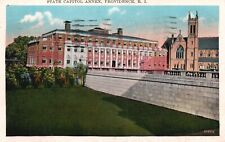 Postcard RI Providence Rhode Island State Capitol Annex 1930 WB Vintage PC G2746 picture