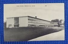 Vintage Presque Isle Maine High School Presque Isle Maine ME Postcard picture