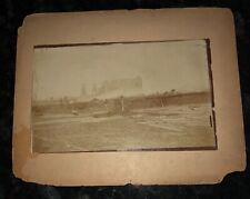 1880s DUBUQUE Iowa IA Downtown FIRE DISASTER Antique Orig 8x10 Albumen PHOTO #4 picture