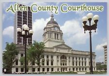 Allen County Courthouse Fort Wayne Indiana Continental Size Postcard picture
