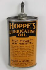 Hoppe's Lubricating Oil Handy Vintage Oiler Firearms Reels Guns FRANK A HOPPE picture
