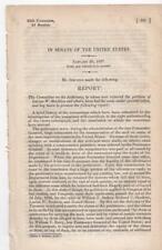 Senate: Committee on Judiciary petition of Lucius W. Stockton - January 20, 1837 picture