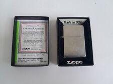 Zippo 2013 D-13 Plain Silver Zippo Lighter w/ Box picture