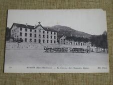 Original WWI Photo Postcard FRENCH CHASSEURS ALPIN TROOPS Menton France 667 picture