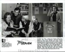 1997 Press Photo Stephen Colins Dacid Gallagher and Rita Zohar in 7th Heaven picture