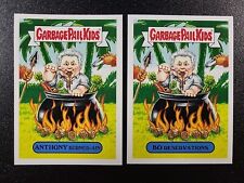 Anthony Bourdain No Reservations Spoof Garbage Pail Kids 2 Card Set picture