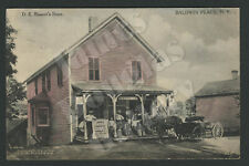 Baldwin Place Somers NY: 1910 Lightly Hand-Colored Postcard D.E. BASSETT'S STORE picture
