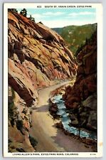 Colorado Estes Park Road Lyons Allens Park Vintage Postcard picture