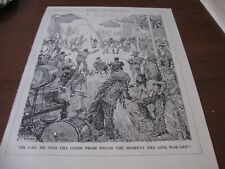 1935 Original POLITICAL CARTOON - HOLLYWOOD MOVIE Native American INDIAN Whoop picture