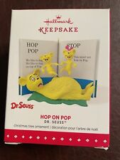 Dr. Seuss “Hop On Pop” 2015 Hallmark Keepsake Christmas Ornament picture