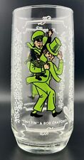 Vintage Subway A Christmas Carol Glass - Bob Cratchit Tiny Tim - Charles Dickens picture