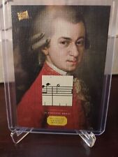 2023 Pieces Of Past 7 Year Collection WOLFGANG AMADEUS MOZART CANVAS SHEET RELIC picture