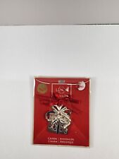 Lennox Silver Plated Present Ornament picture