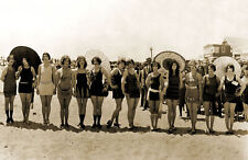 1925 Bathing Beauties, Balboa Beach, CA Old Photo 11