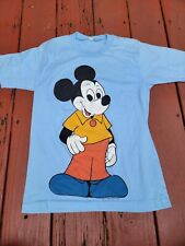 80s Vintage Mickey Mouse Shirt Womens Size Small Short Sleeve Tshirt  picture