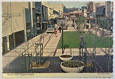 Eugene Mall Oregon Vintage Color Photo Dexter Postcard, Unposted Card picture