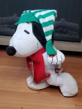 Peanuts Snoopy Animated Ice Skating Musical Christmas Plush  picture