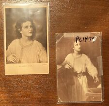 Vintage Picture Postcards of Jesus as a Boy inches Jehovah Watchtower Interest. picture