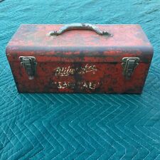 Vintage Milwaukee Sawzall Metal Toolbox Only Excellent Patina picture