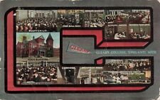 Postcard - Ypsilanti, Michigan, Cleary College Multi-View in Large Letter 