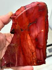 Australian Mookaite Jasper slab Cabbing Lapidary Carving Combo ship avail picture