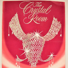 Vintage 1970s Crystal Room Restaurant Menu Desert Inn Country Club Las Vegas picture