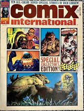 COMIX INTERNATIONAL #1 (Warren 1974) 10 CORBEN STORIES VG+ Color Rare Magazine picture